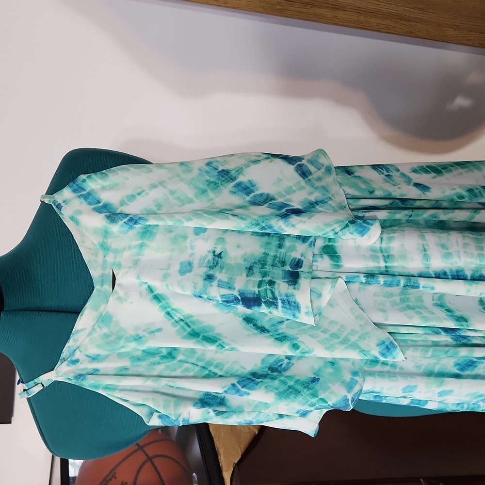 Ana handkerchief hem dress
